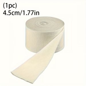 1 Roll Elastic Tube Bandage Skin Support Wrap for Elbow Wrist Ankle Breathable Gauze Tubular Bandages First Aid Compression