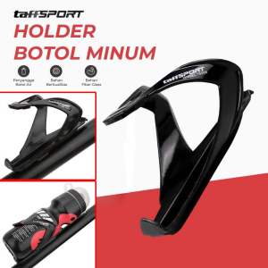 TAFFSPORT 16006 Bottle Cage Bidon Tempat Botol Air Minum Rak Bracket Dudukan Botle Sepeda