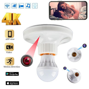 E27 Light Lamp Bulb Holder Socket With 1080P HD Mini Camera Wifi Cam 1080P HD Mini spy Camera IP wifi CCTV Camera Home Security Nanny