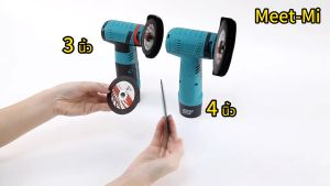 ใบตัดไฟเบอร์ 4 นิ้ว ขายเเยก 10 ใบ  ใบตัดเหล็กตัดสแตนเลส 100x1.2x10 mm หินเจียรไร้สาย ลูกหมูหินเจียร ลูกหมูไร้สาย12v