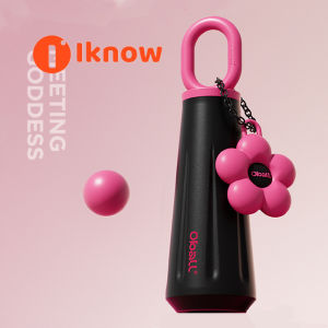 Tôi Biết cúp Nữ Thần hình bầu dục Cốc cách nhiệt bằng thép không gỉ tiện dụng cổng cắm cái xe thể thao bình nước và cốc