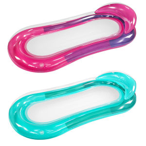 [VICKING6]PVC Lounger Floating Foldable Inflatable Hammock Bed Portable Leak Proof Nozzle Waterproof Wear Resistant Swimming Pool Accessories