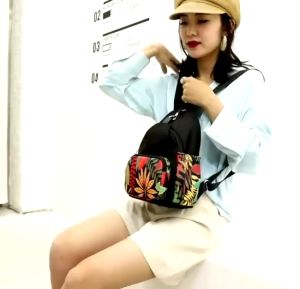 CHIBAO - Tas Ransel Mini Terbaru Motif 204 Parasut Backpack Trendy Wanita