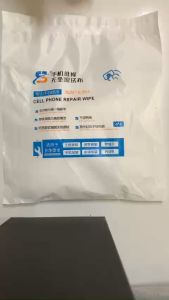 Khăn Lau Màn Hình Điện Thoại Kính Camera Chất LiệuTừ Polyeste Chống Tĩnh Điện Kích Thước 9cm x 9cm