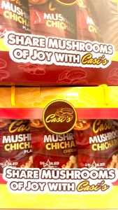 Casis Mushroom Chicharon 100 Grams - Special Gift Box (9 Packs of Mushroom Chicharon with 3 Gift Boxes)