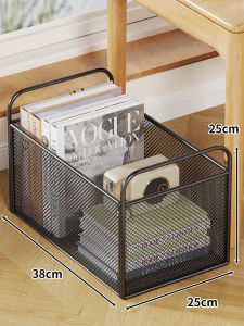 Mobile Book Storage Box Shelf