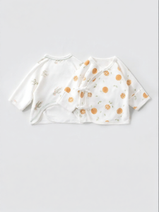 Usbettas | Pure Cotton Baby Half Back Shirt 52cm