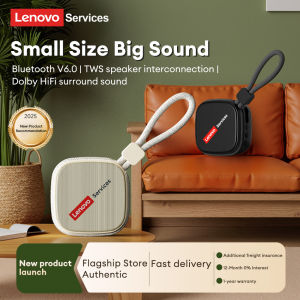 Lenovo | Lenovo HD100 TWS Wireless Bluetooth V6.0 Speaker Lightweight Mini Pocket Speaker Outdoor Music Loudspeaker Waterproof Portable