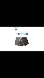 Mens Shorts: Training Sports Shorts with Inner Tights (TW9501)