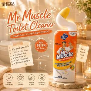 Mr muscle Toilet BATHROOM CLEANER 900g mall pull out