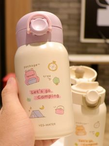 Cốc Nước Bằng Thép Không Gỉ Chống Thấm Nước Cho Học Sinh Cốc Đựng Nước Nhỏ Gọn Cốc Đựng Nước Cho Trẻ Em Cốc Đựng Nước Cho Học Sinh