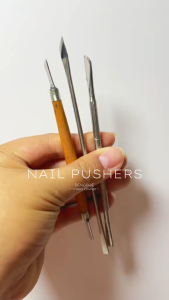 KAMAGONG NAIL PUSHER (SHARPENED) - DUAL-ENDED WOODEN TOOL FOR MANICURE AND PEDICURE NAIL CARE & CUTICLE CARE Nail Cleaner Professional Salon Spa Nail Care Tool
