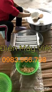Máy vo viên làm bánh nhãn tinh bột nghệ mât ong