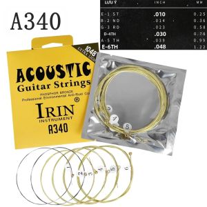 IRIN | Dây Đàn Guitar Acoustic IRIN Lõi Thép Hợp Kim Phốt Pho Lục Giác Chuyên Nghiệp Phụ Kiện Đàn Guitar Dân Gian