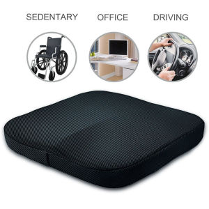 Seat Cushion Non-Slip Orthopedic Memory Foam Coccyx Cushion Tailbone Sciatica back Pain relief Comfort Office Chair Car Seat Cushion