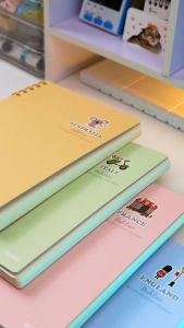 Sổ Dash B5 Caro lò xo kép 2 đầu KLONG 504 / 505 - 120 / 200 trang - Màu Pastel