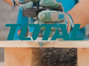 TOTAL เครื่องทริมเมอร์/เครื่องเซาะร่องไม้ หัวจับดอก 6มม.1/4" 600w รุ่น TLT6001 (Laminate trimmer)