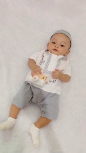 Baju Koko Bayi Laki Laki Newborn Abiyan Set