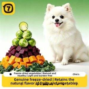 7o | Nutritious Dog Treats Dried Vegetables Snacks