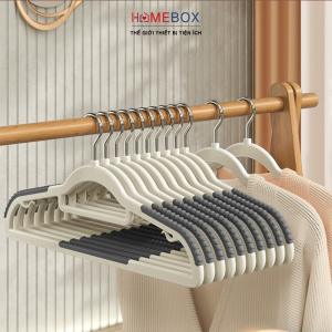 Móc Treo Quần Áo Đa Năng Giữ Form Chống Trơn Trượt Nhựa Cao Cấp Xoay 360