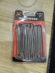 ตะปู ตะปูตอกไม้ ตะปูหัวเล็ก ตะปูเฟอร์นิเจอร์ ตะปูเข็ม(3 นิ้ว 1กล่อง)