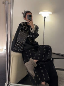 XUECAIQI | Korean Retro Style Outfit Set