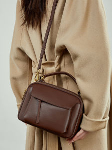 BAORUIFU | Stylish Minimalist Multi Pocket Womens Crossbody Leather Bag