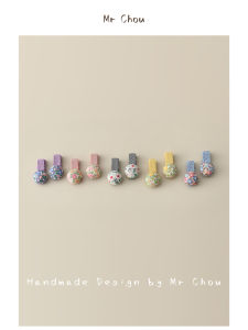 Adorable Small Size Floral Fabric Hair Clips Baby Girl Hair Accessories Hair Edge Clips Childrens Headwear Korean Style