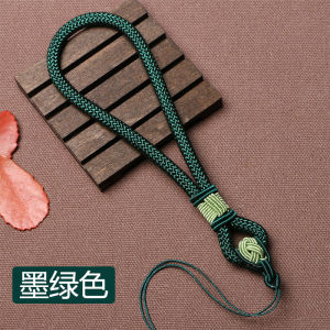 Handmade DIY Amber Car Key Pendant Faux Jadeite Keychain Wrist Cord Prehistoric Agate Tool Lanyard Rope Key Holder Accessory