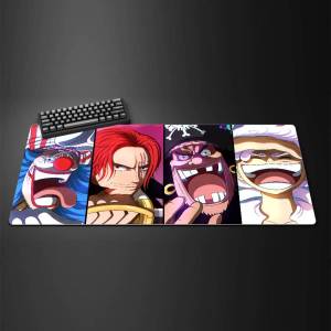 Bandai | One Piece Anime Mouse Pad Large Rubber Keyboard Mat With 2MM Stitched Edge For Gaming