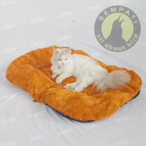 SEMPATI Kasur Kucing Super Jumbo 90 Cm XXL Kasur Rasfur Alas Bulu Lembut Bantal Tempat Tidur Kucing Anjing Cat Dog Kitten Adult Anabul Puppy Kelinci Sugar Glider