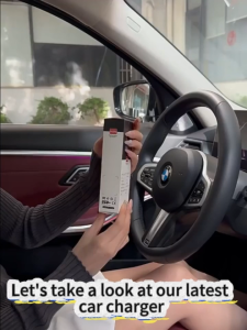 ⭐24 hours delivery⭐car charger fast charging Type-c/Lightning Dual Ports 12V-24V With Retractable Cable car adapter charger Multi-Port (1USB+3PD+1IPL)
