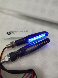 Lampu Led Sen Motor Universal - Lampu Sen Plus Senja Segitiga 2Tone - Lampu Sein Led Plus Senja harga 2biji - Lampu Sein Running - Lampu Sen Running 027