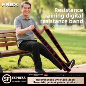 FABX | Resistance Digital Elastic Band Thigh and Glute Exercise