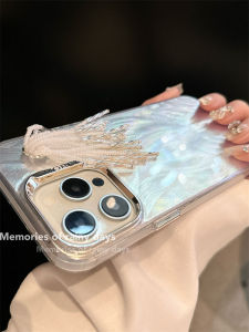 Silver Plated Soft Edge Phone Case for  15 pro Max 16 14 pro 12 13 Womens Style Firework Design Protective Cover