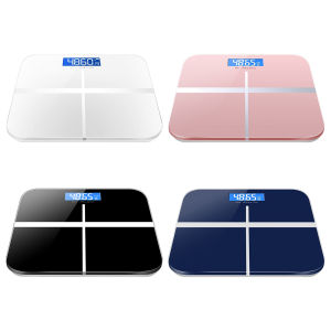 【New Arrival】 Stylish Digital Bathroom Scale with USB Rechargeable Battery Digital Weight Measurement for Home Use