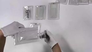 Transparent Plastic PVC Jewelry Snap Packaging Bags Necklace Bracelet Dustproof Oxidation Watch Gift Storage Pouch