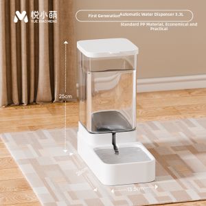 YUEXIAOMENG | Automatic Feeder & Drinker Stainless Steel Pet Bowl