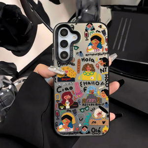 Hard IMD Cat Case For Samsung S26 Ultra A56 5G A55 A54 A17 A16 A15 A53 A52 A36 A35 A34 A33 A14 A13 S25 S24 FE S23 S22 Cover