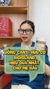 Viên bổ sung canxi sữa Bioisland Milk Calcium Bone Care 150 viên hỗ trợ sự phát triển hệ xương và răng