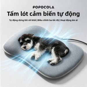 Popocola | Thảm Làm Mát Cho Thú Cưng Điện