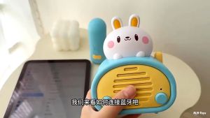 Micro Không Dây Bằng Nhựa Cho Trẻ Em Kết Nối Bluetooth