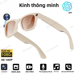 Kính Thông Minh AI Với Camera 800W Gọi Bluetooth Nghe Nhạc & Dịch Thuật Tai Nghe Đa Chức Năng Nhận Diện Vật Thể Thông Minh