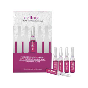EELHOE Flash Lifting Ampoule Chest Massage Plentiful Firms Lift Sagging Bust Increase Skin Elasticity Breast Plump Care Essential Oil Increases Fullness Size Lifting Skin Eelasticity Firms Plump Chest Massage Oil