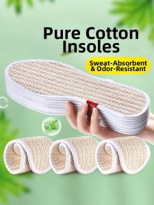 LINGMIAO | Cotton Moisture Absorbing Deodorizing Soft Insoles