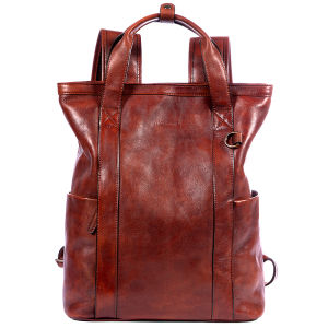 Mantime | Handmade Color Rubbing Genuine Leather Backpack