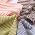Pure Cotton Yarn-Dyed Horizontal Stripes Knitted Cloth 3mm Slim Looking ...
