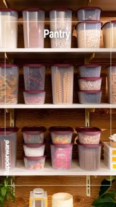 Bộ hộp bảo quản thực phẩm One Touch Fresh Tupperware chính hãng