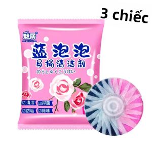 Viên Sủi Vệ Sinh - Bộ 3/6/10 Bộ Khử Mùi Lâu Dài Tẩy Vết Bẩn Thơm Thơm Dụng Cụ Vệ Sinh Gia Đình