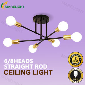【Free Bulb】Chandelier Modern Style 6/8 Light Ceiling Light Fixture Ceiling Lamp For Living Room